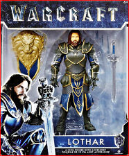 NEU WOW WORLD OF WARCRAFT  16CM FIGUR: LOTHAR -KING OF AZEROTH -JAKKS PACIFIC