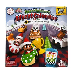 ELF ON THE SHELF Calendario de Adviento Elfo Mascotas Dulces Hilanderos 24 PIEZAS Minis Coche Nuevo en Caja - Imagen 1 de 10