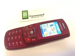 Samsung SGH-E370 - Rojo (Desbloqueado) Teléfono Móvil Deslizante - Imagen 1 de 12