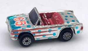 Lincoln Continental Convertible Cromo Micro Machines Galoob 1989 '65 Vintage - Imagen 1 de 6