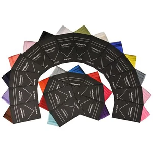 TheDapperTie - Triangolo Trifecta Uomo Prepiegato Tasca Quadrato - Foto 1 di 33