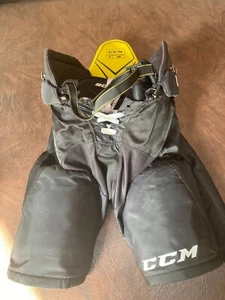 Junior Größe Large CCM Tacks 9060 Eishockeyhose schwarz - Bild 1 von 9