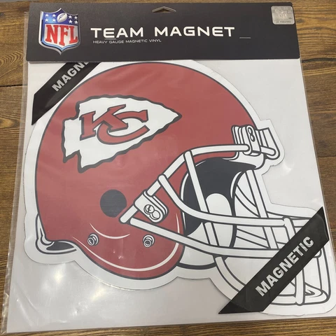 Kansas City Chiefs Vinyl Team Magnet Helmet Decal Football Sport Car Truck 12 In Cover