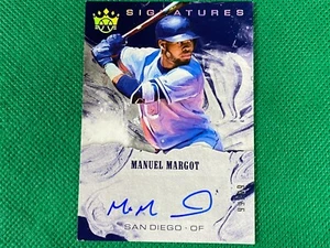 2018 Diamond Kings DK Signatures Holo Silver #32 Manuel Margot 99/99 Padres - Picture 1 of 1