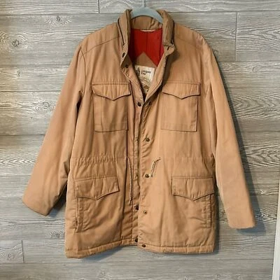 Abrigo de granero London Fog con capucha al aire libre ilimitado parka 12R Foto 1 de 4