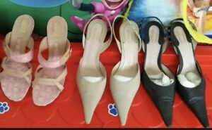 3 pairs of GIANNI VERSACE Lady shoes