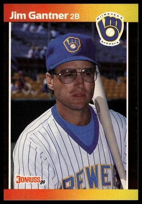 1989 Donruss #264 Jim Gantner - Image 1 of 2