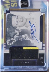 2023-24 One And One NBA KEYONTE GEORGE Rookie Jersey Autograph Blue #14/49 - Picture 1 of 2