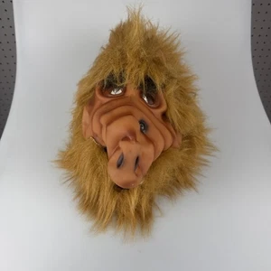 Vintage Alf Gummi Maske Cosplay Kostüm Erwachsene Halloween 1980er TV Figur Gesicht - Bild 1 von 10