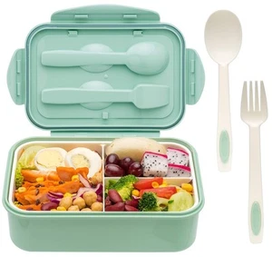 Bento Boxes for Adults - 1100 ML Bento Lunch Box For Kids Childrens With Spoo... - Picture 1 of 6