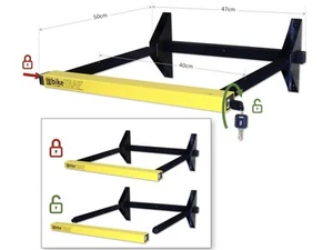BikeTrap Wall Mounted Locking Bike Rack - Picture 1 of 13