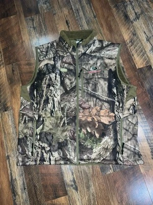 New Mens Mossy Oak ECG Elite Engineered Hunting Gear Vest Fleece Lined 2XL - Image 1 of 4