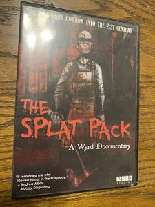 THE SPLAT PACK: A Wyrd Documentary DVD! Horror Alexandre Aja Greg Nicotero Rare - Picture 1 of 9