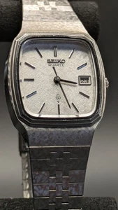Hermoso Patrón Vintage Reloj Seiko 7902-5030 Cuarzo Damas Batería Reemplazada - Imagen 1 de 14