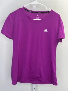 Adidas lila Kurzarm Laufshirt, Größe M. 2S - Bild 1 von 6