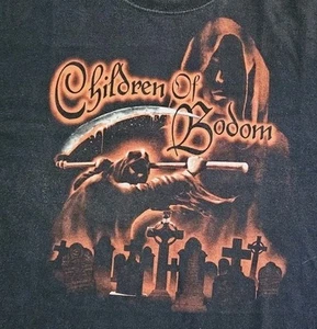 Vintage Y2K Children Of Bodom Death Metal Band T-Shirt Größe 2XL Finnland - Bild 1 von 3