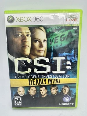 CSI: Deadly Intent, Xbox 360, CIB with manual Tested - Image 1 of 4