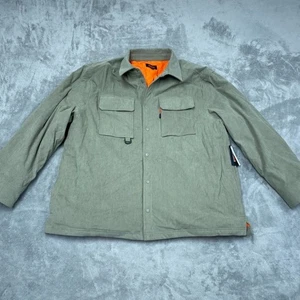 Bass Outdoor Corduroy Worker Shirt XXL Overland Trek Shacket 6667 - Picture 1 of 9