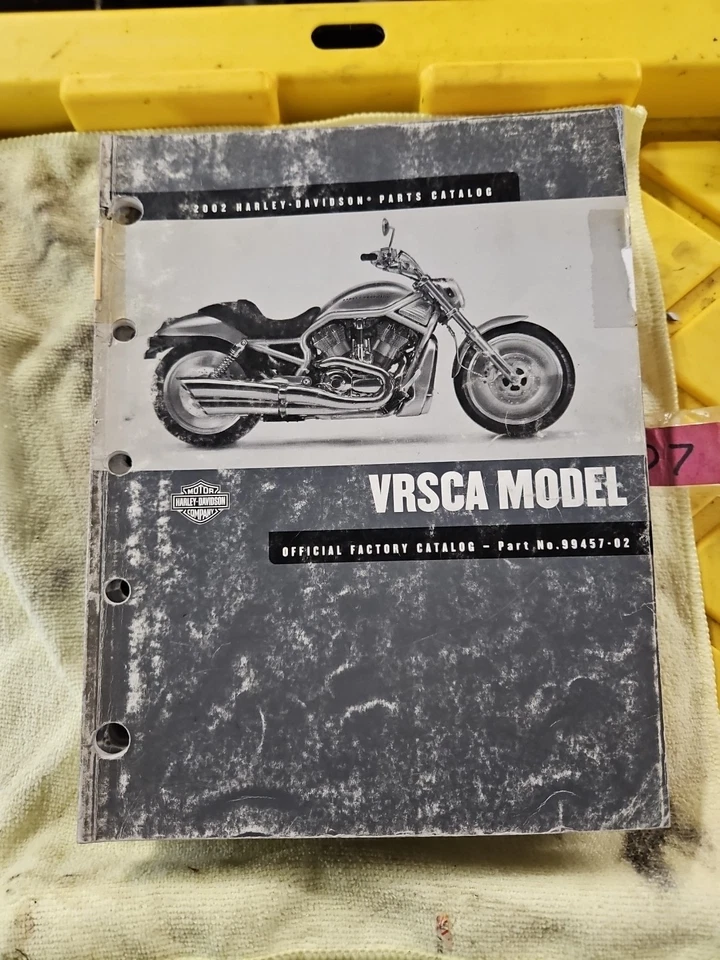 Harley-Davidson VRSC V-Rod 2002 manual de catálogo de piezas 99457-02 Foto 1 de 1