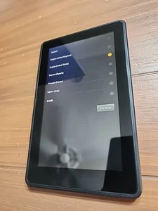 Amazon Kindle Fire 1st Generation D01400 8GB 7" Wi-Fi Factory Reset - Picture 1 of 4