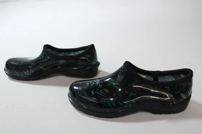 Zapatos de jardín resistentes al deslizamiento impermeables para mujer Duluth Trading Co AC2 negros EE. UU.: 9 M Foto 1 de 4