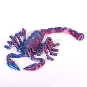 3D Printed Scorpion Simulation Toy Movable Retractable Joints Creative Model - Photo 1/27