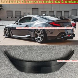 For Subaru BRZ Toyota GR86 22-23 Carbon Fiber Rear Ducktail Trunk Spoiler Wing - Foto 1 di 18