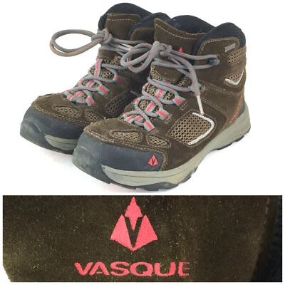 Vasque Kids US Sz 3 Brown Outdoor Waterproof 'Breeze' Hightop Hiking Boots - Image 1 of 4