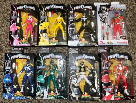 Power Rangers Legacy Mighty Morphing 6.5 in. Action Figure Lot *NEW* Cover