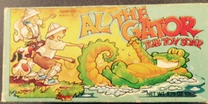 Vintage Al the Gator Tub Toy 1980 von Amway OVP - Picture 1 of 7