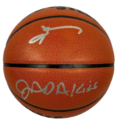 Allen Iverson Jadakiss dual signed basketball Philadelphia 76ers JSA COA - Image 1 of 4