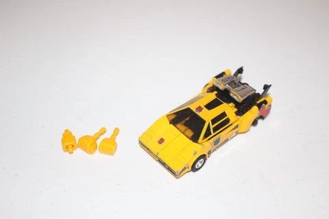 Original Transformers G1 Sunstreaker Action Figure Cover