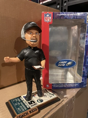 Eagles Rare Andy Reid Limited Edition Bobblehead Philadelphia Eagles Foco Coach Cover