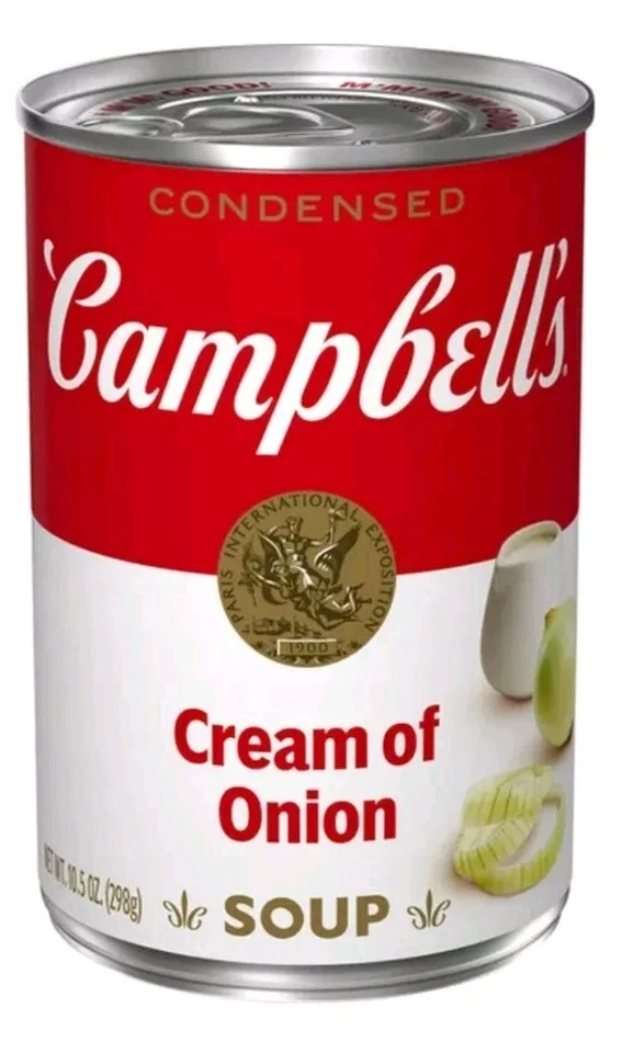 Campbell's Cream of Onion Condensed Soup 10.5 Oz 3 Cans Campbells
