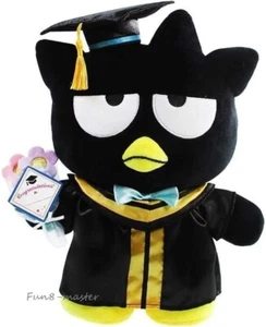 Figura de peluche de 13,5" Sanrio Bad Badtz-Maru graduación animal muñeca de peluche regalo gradual - Imagen 1 de 2