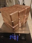 1kg Cu 9999 Copper Cast Bar, Bullion For Investment or Jewellery, seconds Bars. 