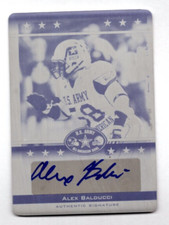 2012 Leaf Army All-American Bowl Printing Plates Black Alex Balducci 1/1 A33 193