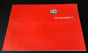 Alfa Romeo 75 Range Brochure c.1985 - 1.8 2.5 Cloverleaf - Picture 1 of 3