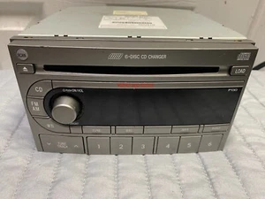 2004-06 Subaru Forester AMFM Radio 6 Disc CD Player Model 86201-SA110 Face P130 - Picture 1 of 2
