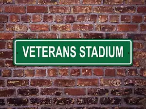 Veteranen Stadion Straßenschild Philadelphia Eagles Phillies Baseball Fußball - Bild 1 von 8