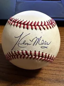 KEVIN MAAS 2 SIGNED AUTOGRAPHED OAL BASEBALL! Yankees, Twins! - Picture 1 of 2