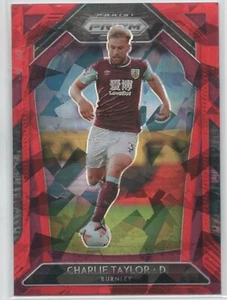 2020-21 Panini Prizm RED CRACKED ICE #49 Charlie Taylor BURNLEY parallel - Picture 1 of 1