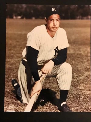 Foto con licencia de Joe DiMaggio 8x10 color MLB New York Yankee Great MLB HOF Foto 1 de 3