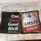 Amstel Light Beer Banner Pennant Sign - One Dam Good Bier