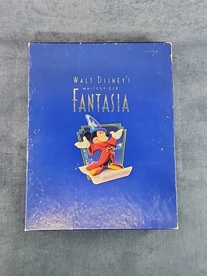 Walt Disney Fantasia Original Masterpiece Deluxe Collectors Edition VHS CD bAAA - Image 1 of 4