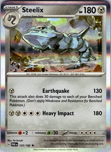 Steelix 125/182 SV04: Paradox Rift Rare - NM - Picture 1 of 2