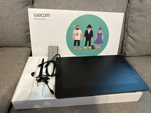 Wacom DTH1620 Cintiq Pro 16 inch Graphics Tablet Used - Tested *missing Pieces* - Afbeelding 1 van 14