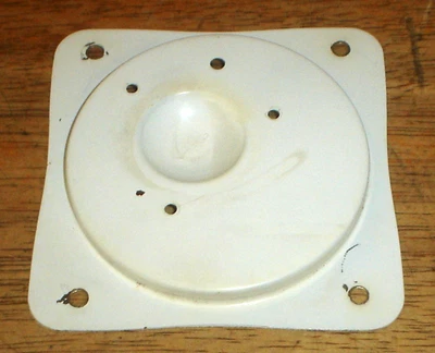 Vintage Pam 15" x 15" Lighted Clock Case Can Motor/Movement Mounting Plate Only - Image 1 of 2