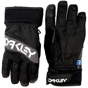 Oakley Factory Winter Gloves 2.0 Adult M Medium Blackout Ski Snow Board Gloves - Picture 1 of 4