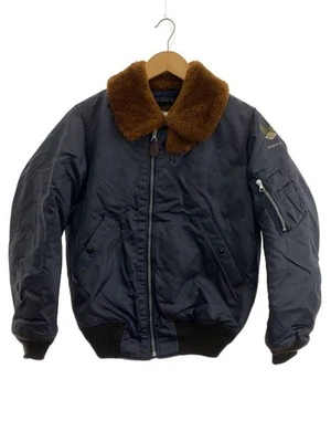 RRL◆Flight Jacket/XS/Nylon/Navy/RRL-J-381 - Image 1 of 4